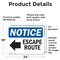 Signmission Escape Route (Left Arrow) Sign With Symbol, 24 in W x Rectangle, Vinyl Decal OS-2PACK-NS-D-1824-L-12136 - alternate 3